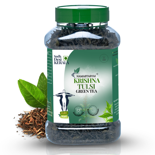 Krishna Tulasi Green Tea online for weight management, daily wellness, digestion support & antioxidant benefits. Quality herbal green tea. Shop now.
